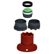 Danco 10780 1.5 gpm Cache Aerator Kit for Delta and Moen Faucets  Red/Black - B01M4LD67H
